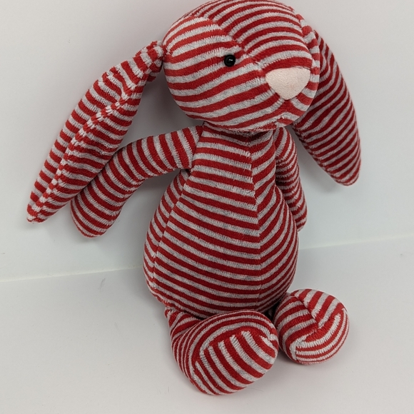 Jellycat Striped Bashful Bunny Eloise Special Edition Plush Stuffed Animal - Picture 2 of 9